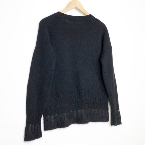 Skull Cashmere black sweater - Picture 3 of 9